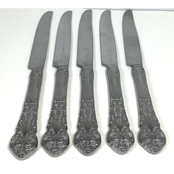 Reed & Barton Other - 5‎ Reed & Barton RENAISSANCE Stainless 18/10 Dinner Knives